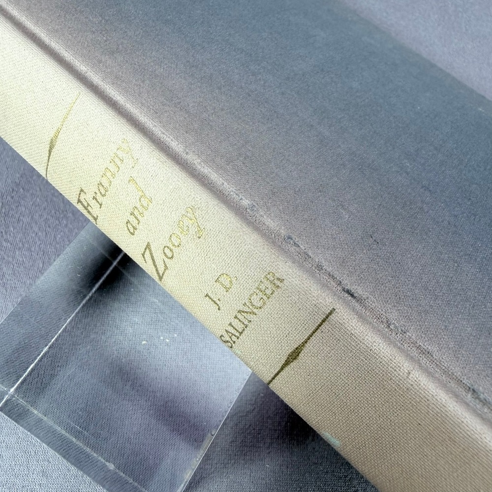 Franny and Zooey by J.D. Salinger 1961 Second Printing Hardcover Signed Fiction - Picture 2 of 12